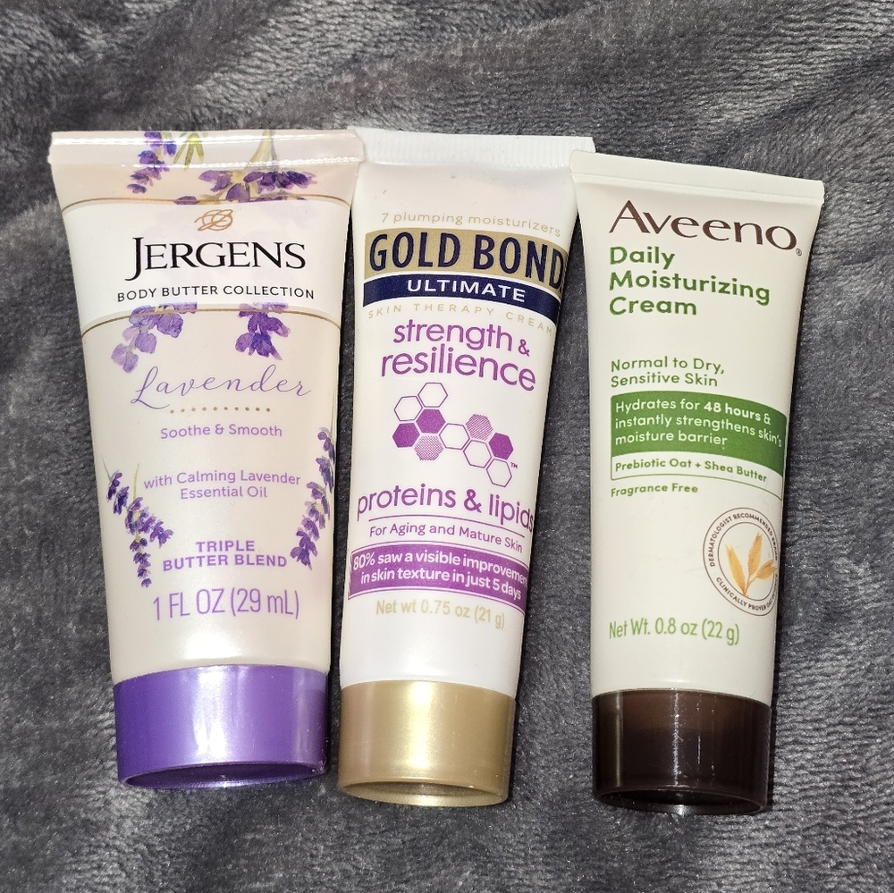X3 mini assorted lotions (Travel Size)